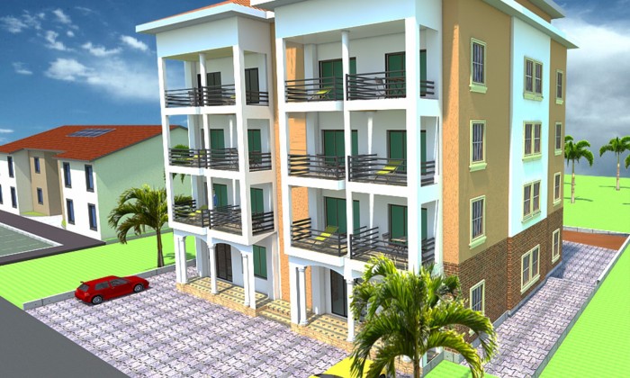 Immeuble résidentiel multifamilial