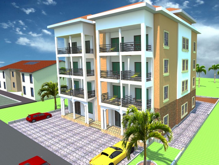Immeuble résidentiel multifamilial