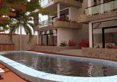 Immeuble haut de gamme RDC + 2 niveaux