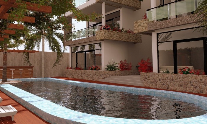 Immeuble haut de gamme RDC + 2 niveaux