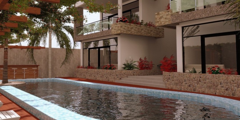 Immeuble haut de gamme RDC + 2 niveaux