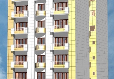 Immeuble moyenne gamme RDC + 8 niveaux