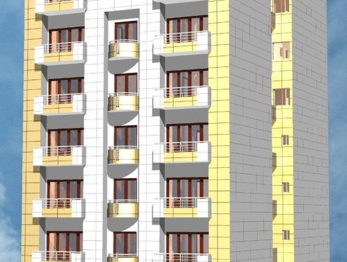 Immeuble moyenne gamme RDC + 8 niveaux
