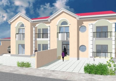 Immeuble moyenne gamme RDC + 1 niveau