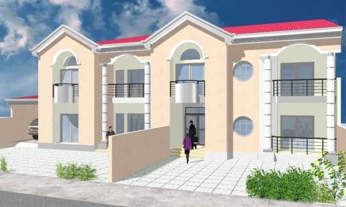 Immeuble moyenne gamme RDC + 1 niveau