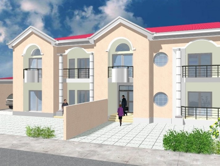 Immeuble moyenne gamme RDC + 1 niveau