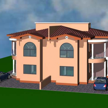 Duplex Jumelé RDC + 1 niveau